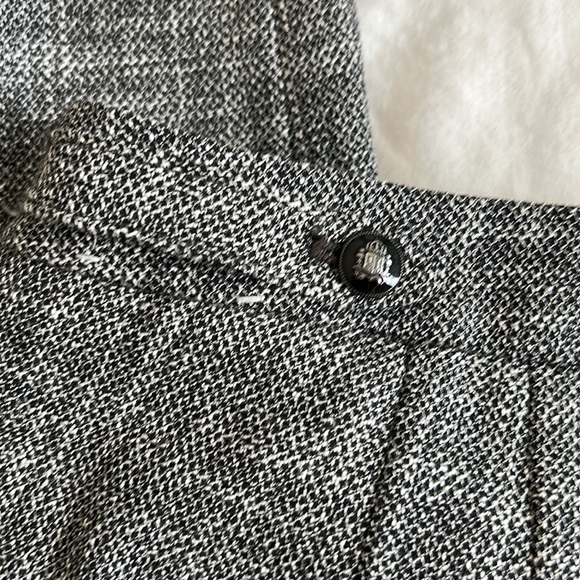 White House Black Market graphite black suit blazer pants 2 4 S - Picture 6 of 10